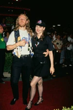 Finnish film director Renny Harlin wearing a Planet Hollywood t sh- Old Photo 2