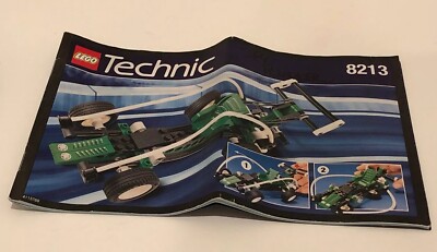 小田十シカス① Vintage LEGO Technic set # 8213 Spy Runner Green Car with