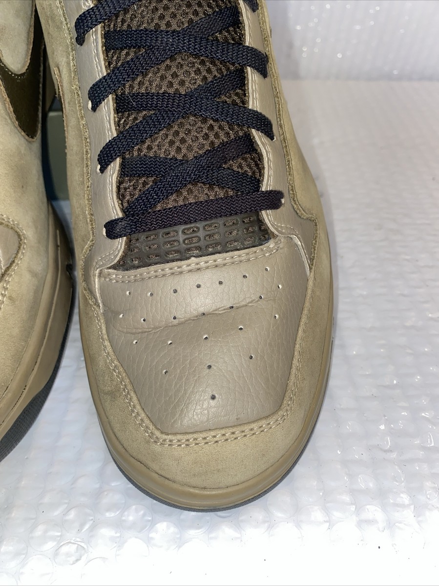 2003 Nike Zoom Air Angus Khaki Olive Dark Lodin Deadstock Vtg 2003 Nike Zoom Air Angus Khaki Dark Loden  main image 2