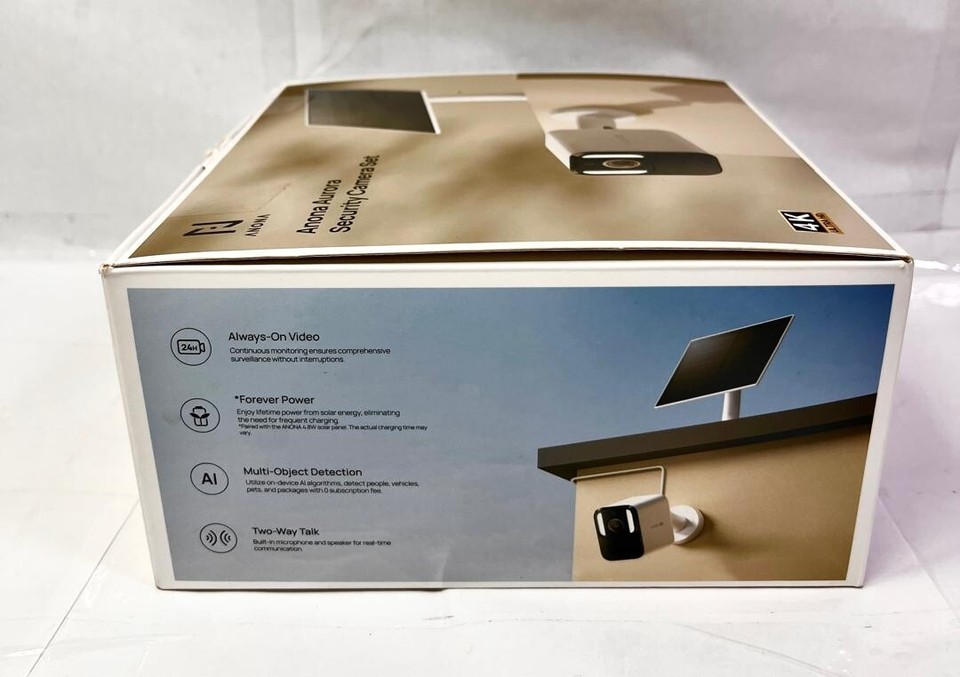 ISNATCH HeyCam Move 4G 1080p Telecamera Wi-fi motorizzata con pannello solare, videocamera di