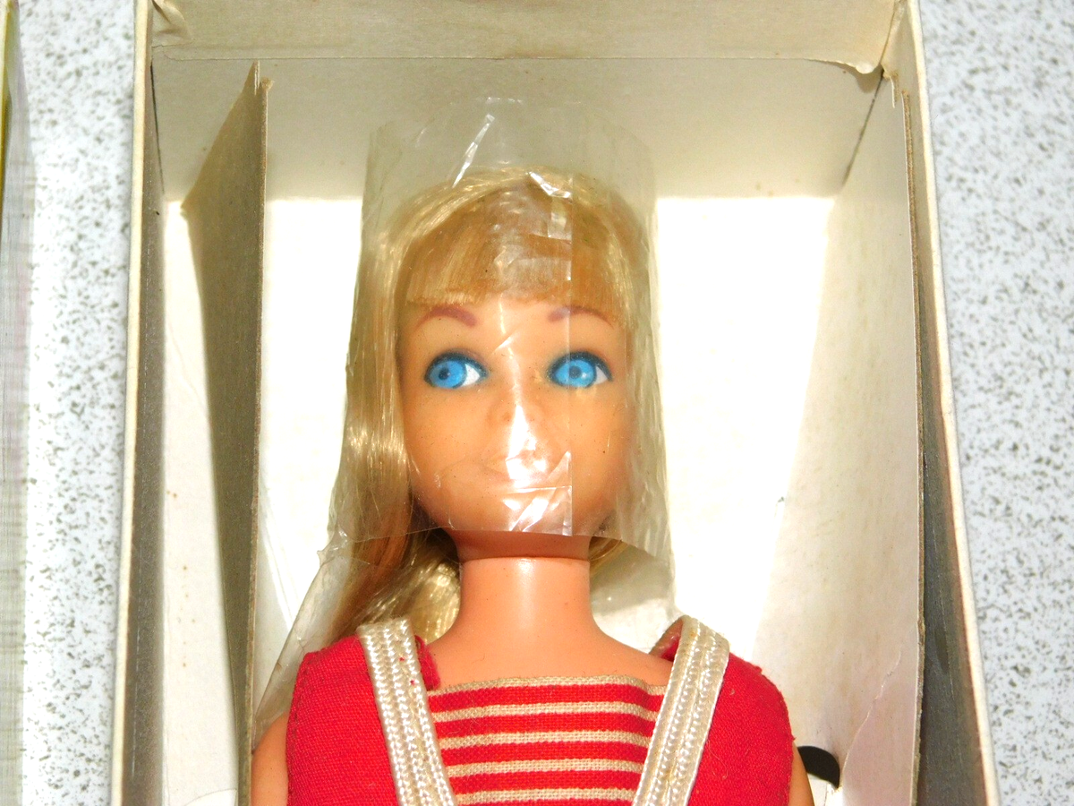 Barbie: VINTAGE Blonde NRFB 1970 REISSUE SKIPPER Doll! | eBay
