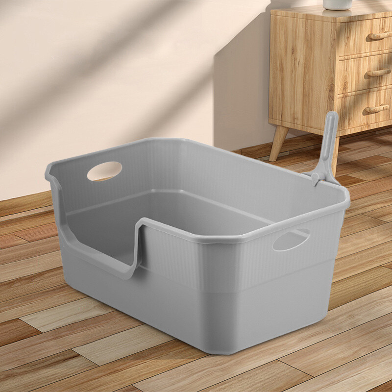 Extra Large Cat Open Litter Tray High Sided Deep Jumbo Rim Pan Potty