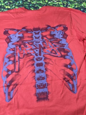 STUSSY Rib Cage Long-sleeve T/ リフレクター Stussy Rib Cage LS Tee 3M Reflective Print New with tag Color