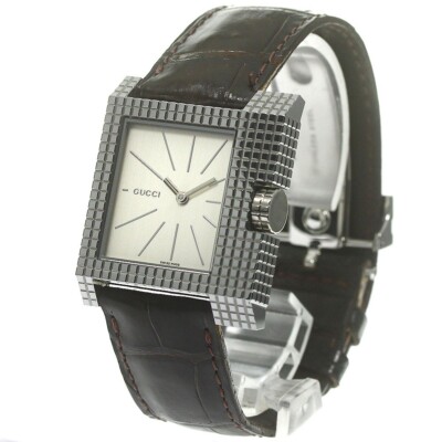 GUCCIキャビネット非売品 Gucci Dive 45mm Quartz Black Rubber Men's Watch YA136204B | eBay