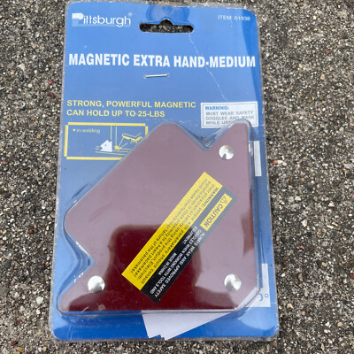 Pittsburgh Magnetic Extra Hand Medium #01938 Welding Metal Work 25-Lbs NIP