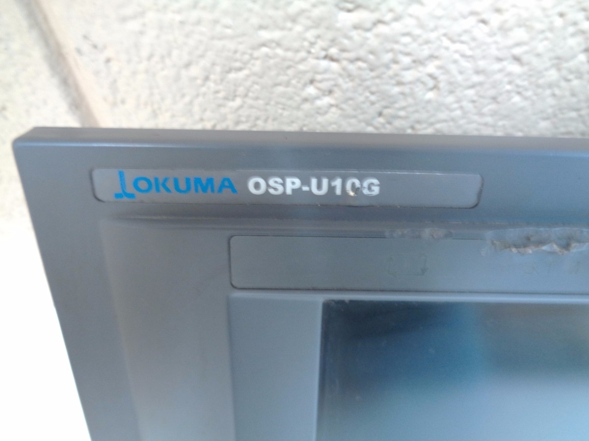 OKUMA E0105-653-423 OSP-U10G OPERATOR INTERFACE PANEL - MINOR