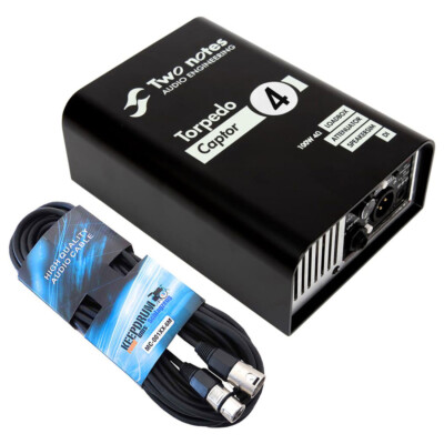 Two Notes Torpedo Captor 4 Loadbox + XLR-Kabel