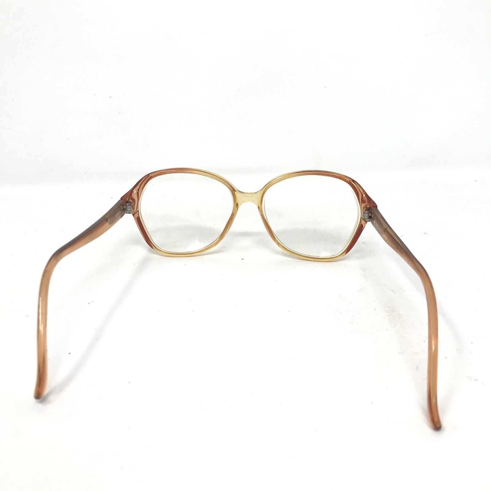 Vintage Vienna Line 1374 Eyeglasses Frames Orange Square Glasses Frame Only eBay