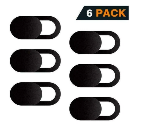 6PCS WebCam Shutter Privacy Slider Camera Cover for Macbook Laptop Phone BLACK !