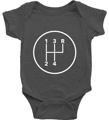 4 Speed Manual Transmission Toddler Kids Tee Youth T-Shirt Infant Baby Bodysuit - Picture 19 of 35
