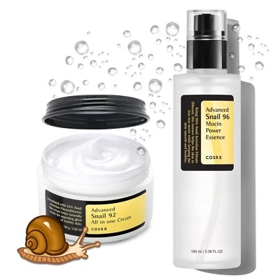 COSRX Advanced Snail Set: 92 All In One Cream + 96 Mucin Power Essence - Bild 1 von 4