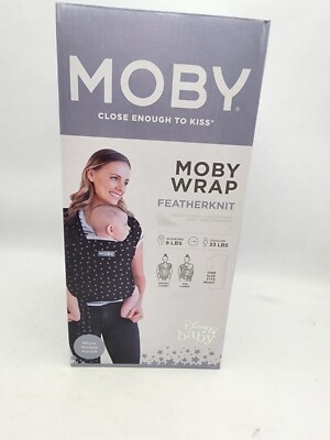 Moby Special Edition Disney Mini Mickey Mouse Wrap Baby Carrier Black