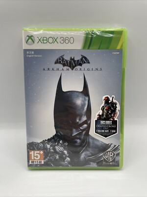 BATMAN ARKHAM ORIGINS Unused Asian Ver. Xbox 360 For Japan System | Sealed