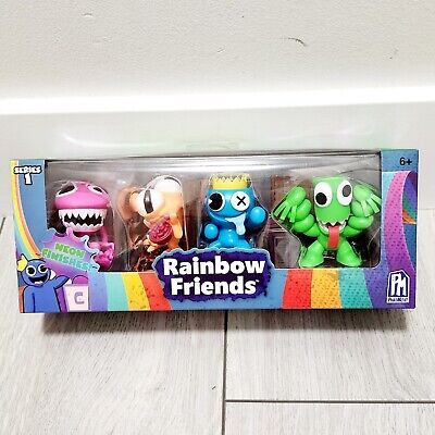 Rainbow Friends Neon Mini Figure Set - 4pk : Target