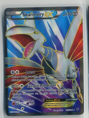 Skarmory EX X&Y Base Set 145/146 Full Art Ultra Rare Lightly Played LP