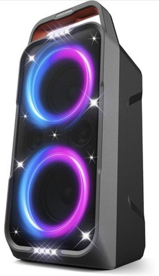TPBEAT TP-PT-01 Bluetooth Speaker 160W Portable Light Show Black