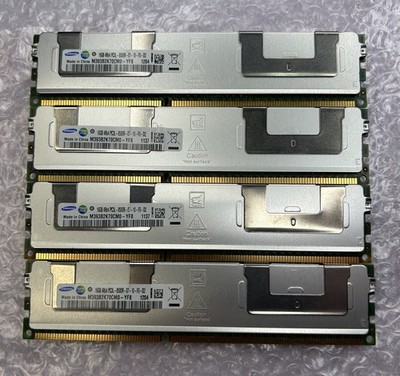 Samsung 64GB 4x16GB DDR3L PC3L-8500R ECC Reg RAM M393B2K70CM0-YF8