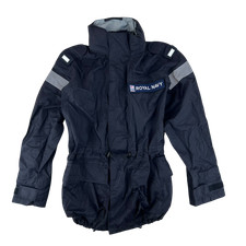 British Royal Navy Smock MVP Jacket Blue Foul Weather Waterproof Medium 180/96