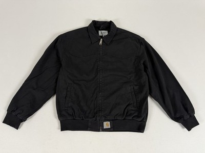 CARHARTT WIP OG SANTA FE JACKET BLACK L NWT
