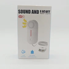 Sound And Light Water Alarm WiFi Leak, Low Water Detection New