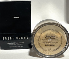 Bobbi Brown Sheer Finish Loose Powder Shade PALE YELLOW .35oz / 10g New In Box
