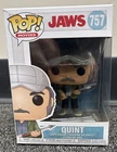 VAULTED Funko Pop Movies:  QUINT w/Harpoon Gun #757 (Jaws 1975) w/Protector