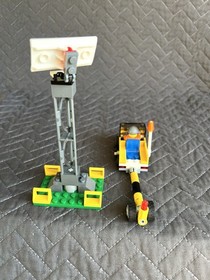 LEGO 3181 Passenger Plane MISSING: 2 MINIFIGS & The #1 Manual &bull; NO BOX