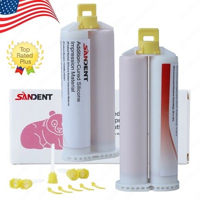 VPS Light Body Dental Impression Material Hydrophilic 2 Cartridges 50ml