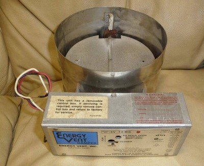 Energy Vent Damper EV T.E.M.G. 7 TEMG 24 VAC Used Tested