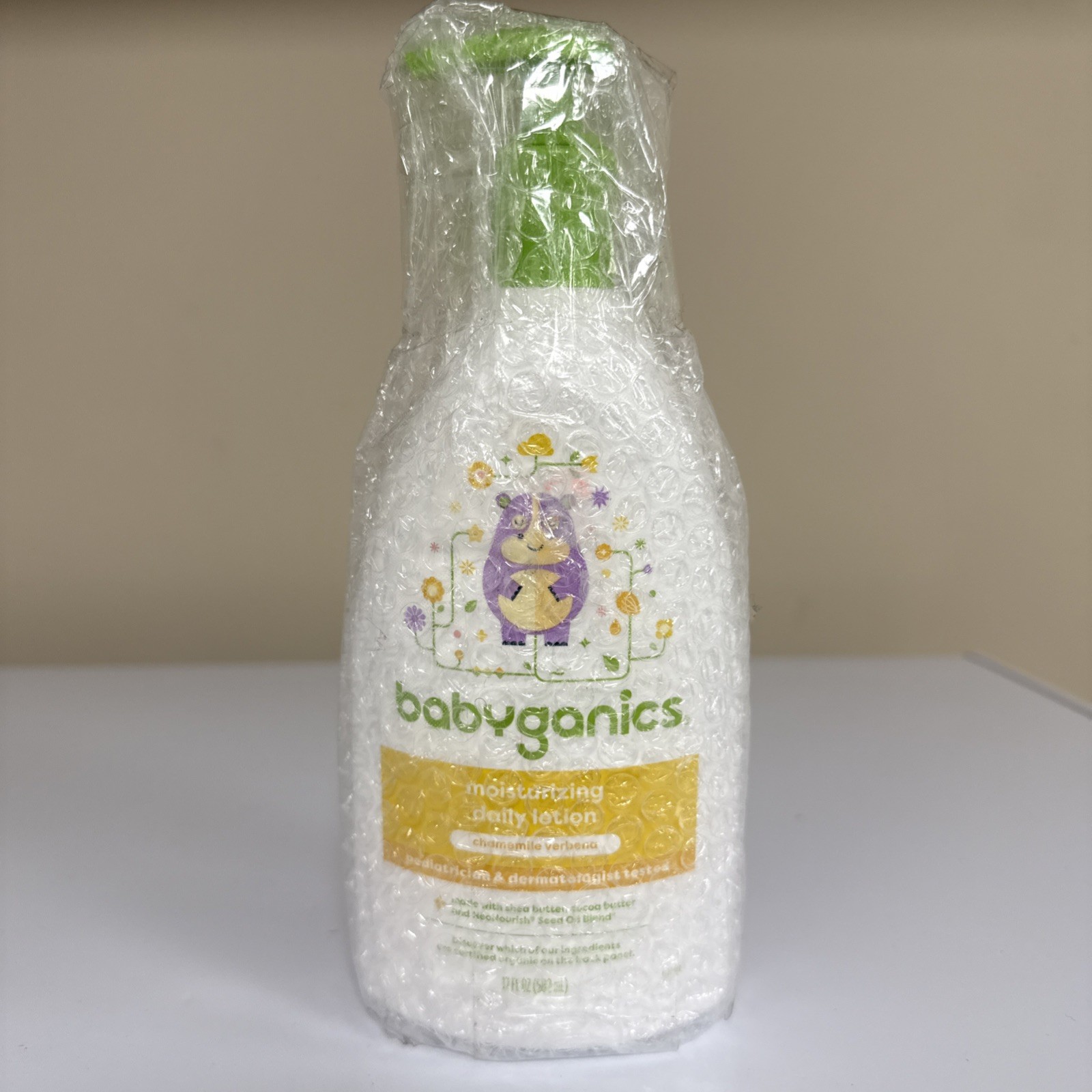 Babyganics Moisturizing Daily Lotion - Chamomile Verbena 17 FL OZ