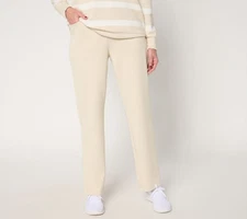 Belle by Kim Gravel Regular ScubaLuxe Straight Pant Sand Bar 2X New