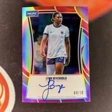 2025 Parkside Pacific Lynn Biyendolo AUTO /10 SSP - NWSL Reign #PS-KL (SEE DESC)