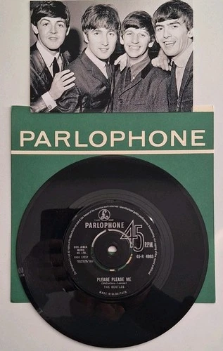 The Beatles"Please Please Me"1963 Parlophone Records Original UK 7"Single 🇬🇧
