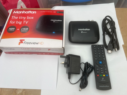 Telecomando Originale Freesat Telecomando Originale Manhattan T1 SX Freeview HD, Ricambio Compatibile Con Modelli Freeview E Freesat Walkie Talkie Tower - Foto 10