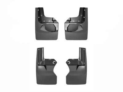 WeatherTech No-Drill MudFlaps - 110100-120112 - Black