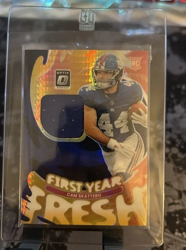 2025 Donruss Optic Cam Skattebo Base (RAW)