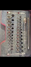 Snap-on FMGSS06B 3/8 Socket Ratchet Set 51 Piece