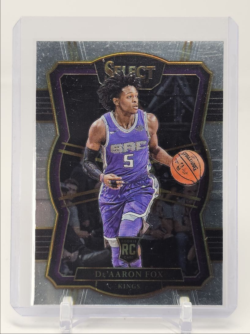DE'AARON FOX 2017-18 SELECT PREMIER LEVEL ROOKIE BASE KINGS #175 RC Q0850