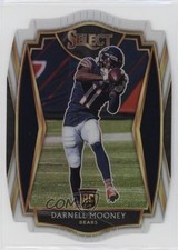 2020 Panini Select Premier Level White Prizm Die-Cut Darnell Mooney #200 2l4