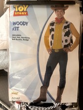 Disney Toy Story Woody Costume Kit for Adults. One Size Fits Most