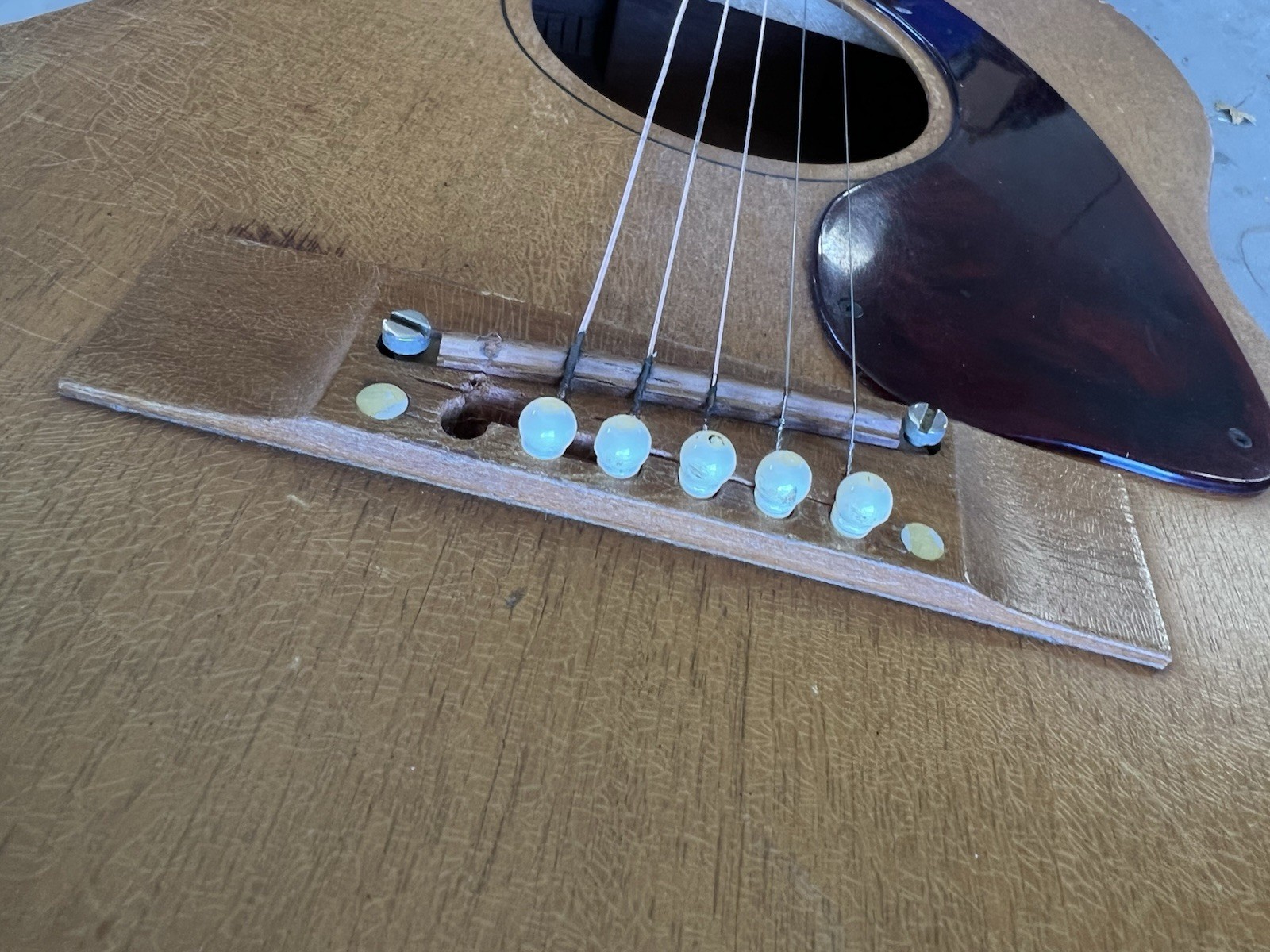 Vintage 1969 Gibson B-15 Mahogany Acoustic Guitar - needs bridge replaced