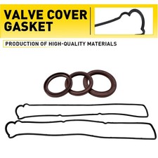New Valve Cover Gaskets W Crank And Cam Seals For Toyota Lexus Gs300 Is300