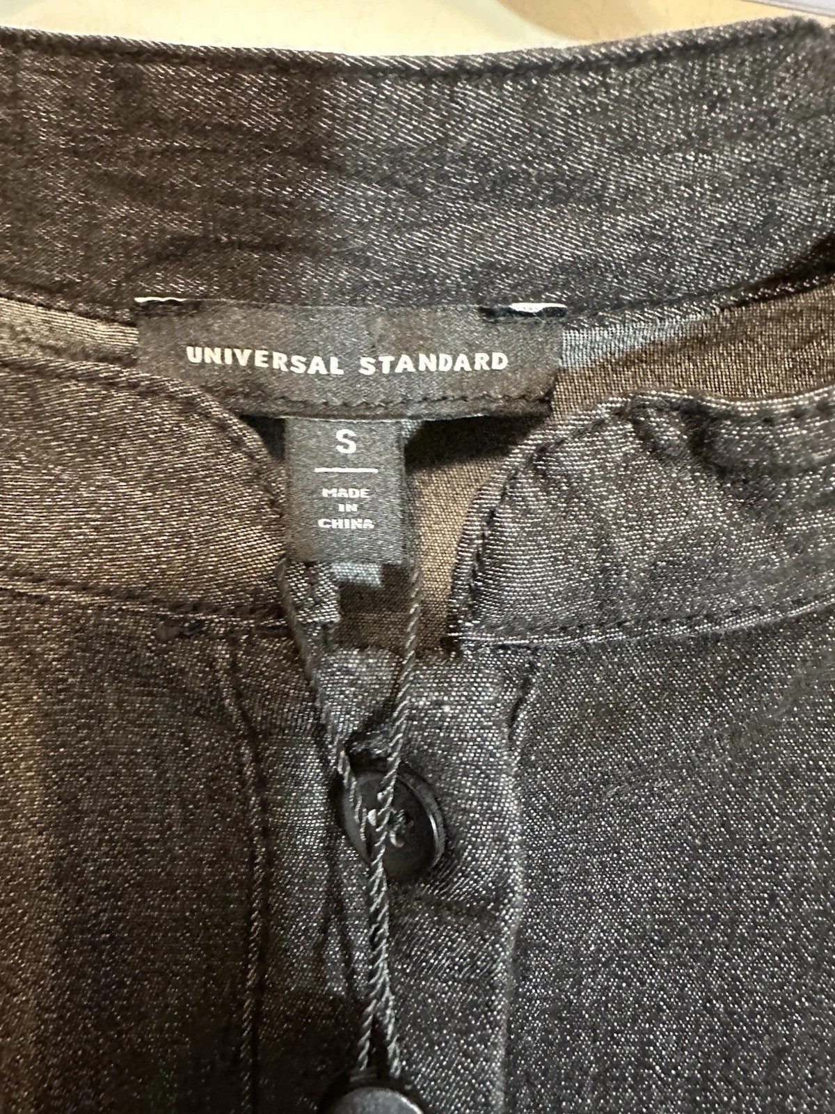 VETEMENTS Camicia Chambray cotone elasticizzato Hannah standard universale taglia small tasche