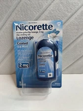 Nicorette Lozenges 20 Pieces 2mg White Ice Mint EXP:06/27