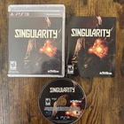 PS3 Singularity Game CIB 2010 FPS Time Loop Mint Disc + Manual CIB Complete