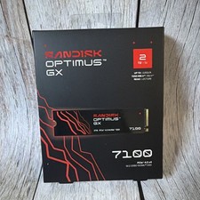 New Sandisk Optimus GX 7100 2TB SSD NVMe SSD SDSP71200TAN-000G1