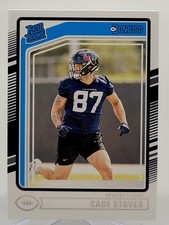 2024 PANINI DONRUSS CADE STOVER RATED ROOKIE FOOTBALL CARD TEXANS NFL 304