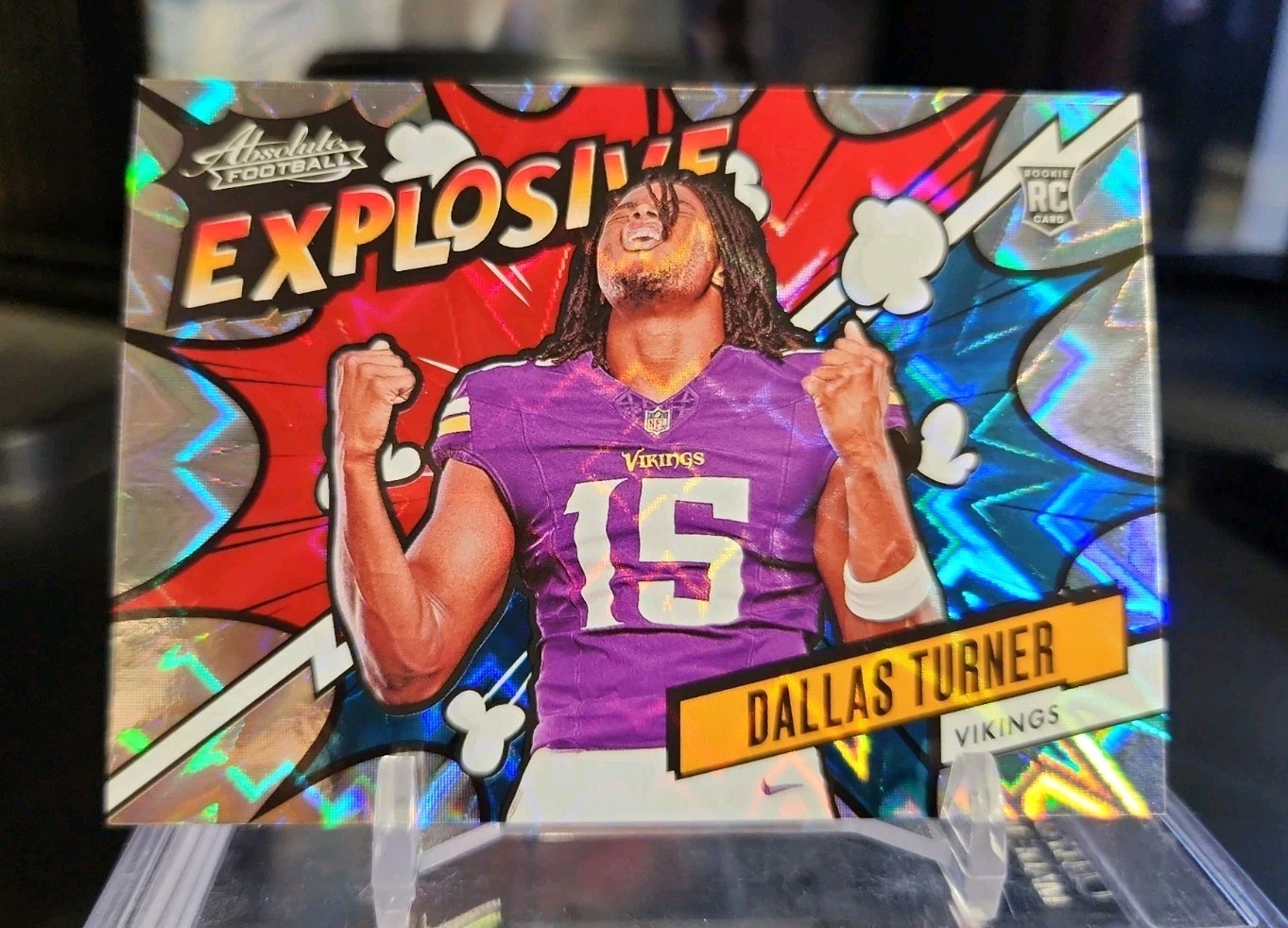 Dallas Turner Panini Absolute Explosive #EXDTR Base