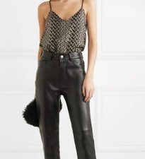 EQUIPMENT FEMME 100 % Seide Layla Trägertop schwarz/gold metallic neu mit...