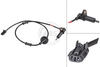 A.B.S. ABS Sensor Raddrehzahl 31966 FüR Hyundai Accent 1 12V 16V